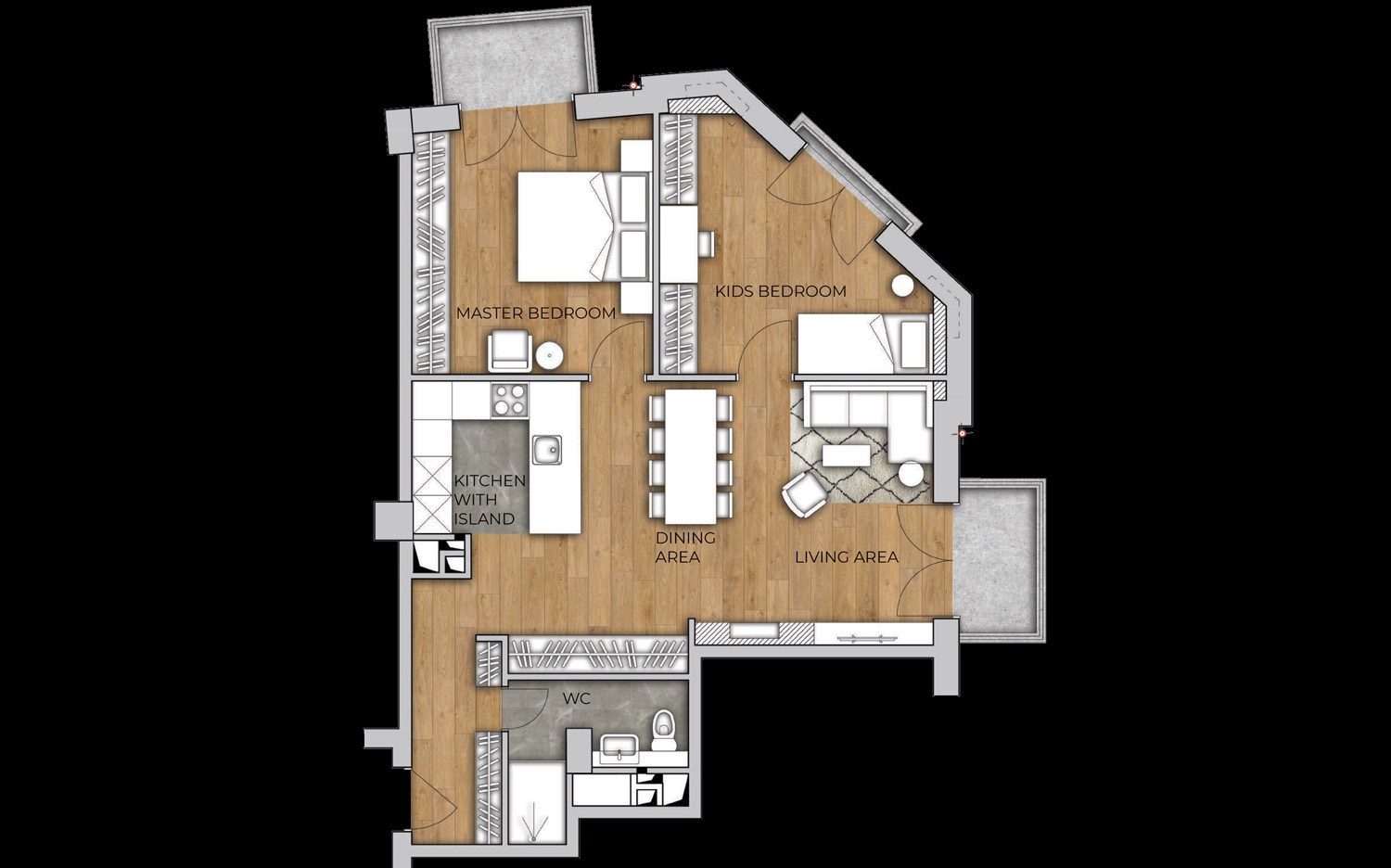 Home design ideas for small apartments | New E-Design project in Baku