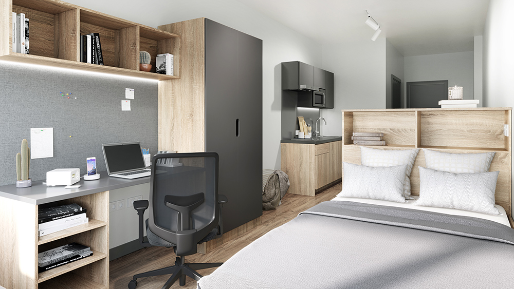 Wolframstrasse, Student Accommodation